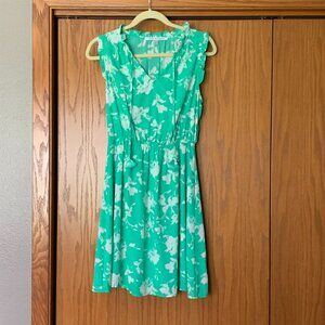 Soft Green Summer Dress, Size S